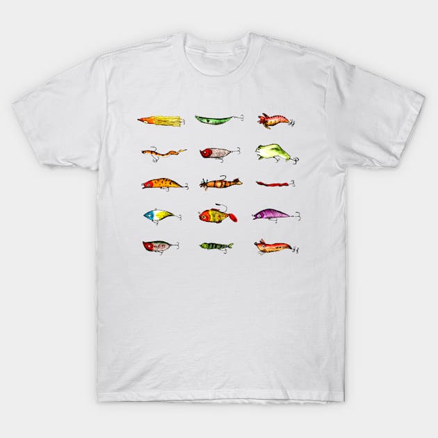 Lures T-Shirt by Sophie Corrigan